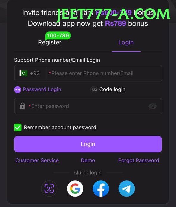 Jeet 777 game app for Pakistan players